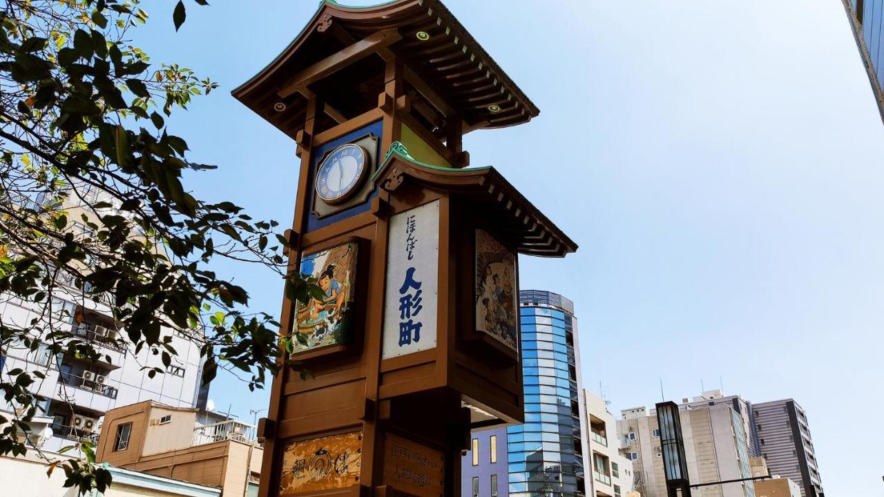 Toyoko Inn Tokyo Nihombashi Ningyocho Bagian luar foto